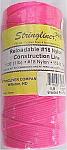 1000' Braided Nylon Construction Line - Fluorescent Pink