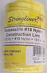 500' Braided Nylon Construction Line - Yellow