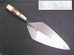 13" London Pattern Brick Trowel With Leather Handle