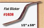 1/2" x 5/8" W. Rose Masonry Brick Flat Slicker Jointer Tool