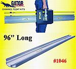 96" GatorTools Magnesium Blade Concrete Channel Float Kit