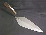 11" Narrow London Pattern Brick Trowel With Plastic Handle