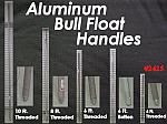 4 Ft. Long 1-3/4" Dia. Magnesium Threaded Aluminum Handle