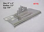 8" x 4" Two-Way Walking Edger - Radius 1/2", Lip 5/8"