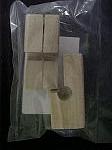 Short Wooden Line Blocks - 2 Pack