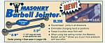 5/8" - 1/2" Masonry Barbell Jointer