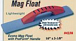 16" x 3-1/8" Thin Line Magnesium Float W/ProForm® Handle
