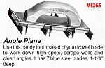 4" x 10" Plasterer's Angle Plane - Wall Scraper