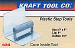 6" x 5" Plastic Cove Inside Step Tool, 3/4" Radius & 5" Lip