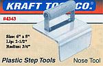 6" x 5" Plastic Nose Step Tool With 3/4" Radius & 2-1/2" Lip