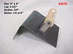 6" x 6" Blue Steel Outside Step Tool, 3-1/2" Lip & 3/4" Radius