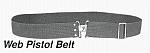 Polypropylene Web Pistol Tool Belt Adjusts From 32" To 46"