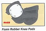 Professional Foam Rubber Knee Pads With Velcro Closures