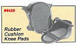 Rubber Cushion Knee Pads With Adjustable Web Straps