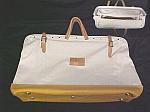 Leather Bottom Canvas Tool Bag 14" x 22"