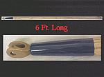 6 Ft. Long Wood Handle With Bronze Clevis