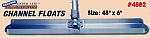 48" x 6" Magnesium Channel Float W/EZY-Tilt®  Bracket