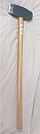 16 Lb. Tempered Steel Stone Mason's Hammer With 36" Handle